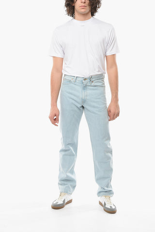 Light Washed Regular Fit Jeans 20cm