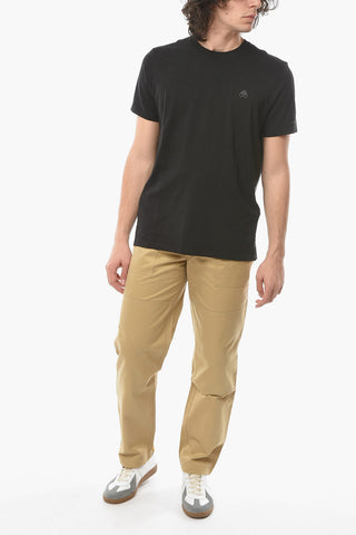Solid Color Crew-neck SATELLITE T-Shirt