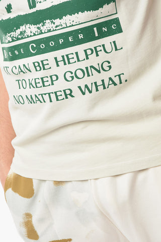 Maxi Printed Frontal Crew-Neck T-shirt