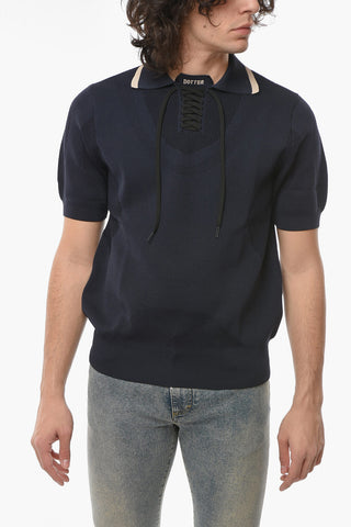 Maglia a Manica Corta con Collo a Polo