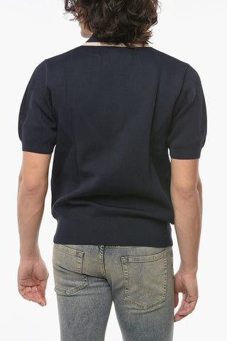 Maglia a Manica Corta con Collo a Polo