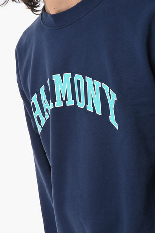 Logo Printed Crew-neck Sweatshirt