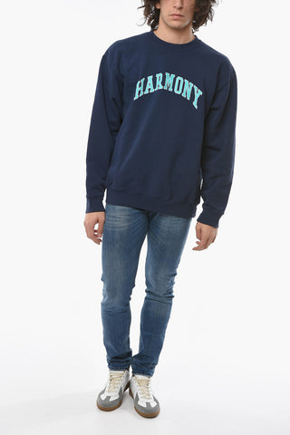 Logo Printed Crew-neck Sweatshirt