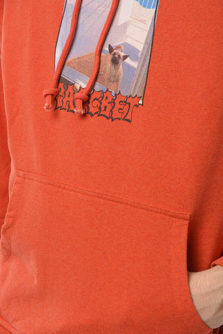 Front Printed Brushed Cotton Hoodie