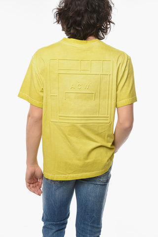 SAMUEL ROSS Logo Embossed Organic Cotton T-Shirt