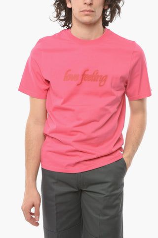 Solid Color LOVE FEELING T-Shirt