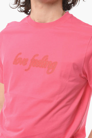 Solid Color LOVE FEELING T-Shirt