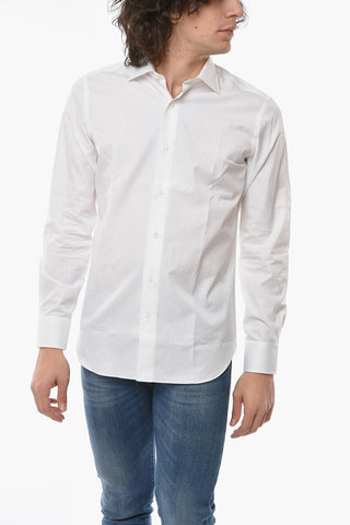 Awning Striped Spread Collar Shirt