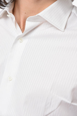 Awning Striped Spread Collar Shirt
