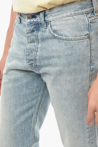 Light Washed Regular Fit Jeans 21cm