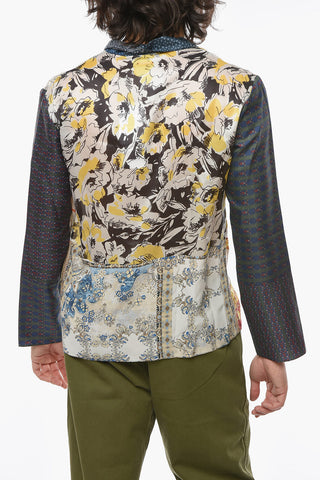 WHITE LINE Camicia Casual a Multifantasia in Seta