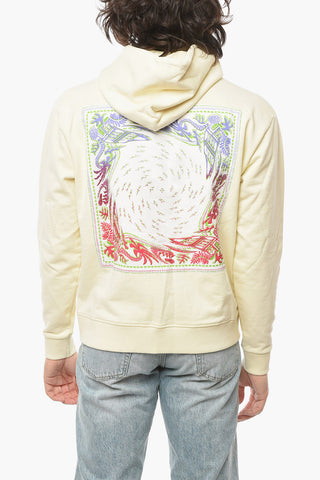 Hoodie with Bandana Print