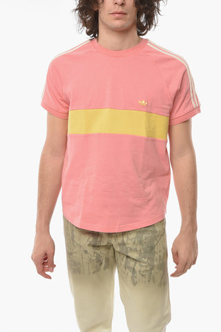 WALES BONNER Contrasting Bands Crew-neck T-Shirt