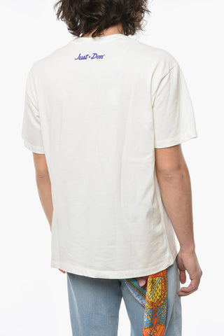 Maxi Frontal Printed Crew-Neck T-shirt