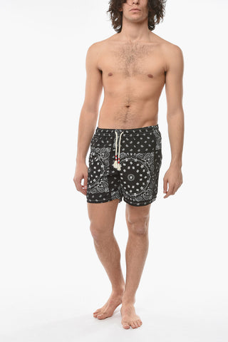 Paisley Motif JUMBO Swim Shorts