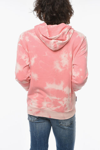 Tie Dye Effect MATCHPOINT Hoodie with Zip Closure