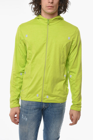 SAMUEL ROSS Reflective Details Tech Fabric Sweatshirt