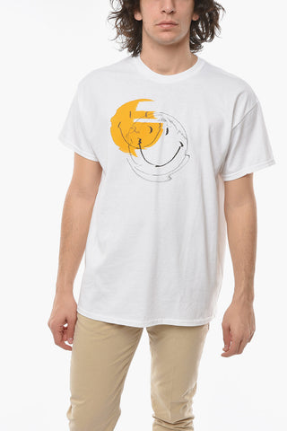 T-Shirt ERROR SMILE Girocollo Stampata sul Fronte