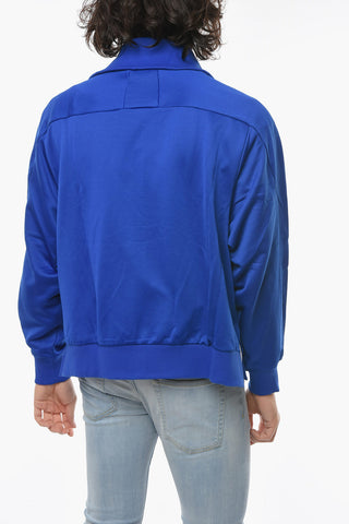 RHUJI RUDOLF DASSLER Felpa con Logo Ricamato e Chiusura Zip