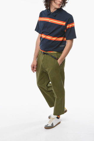 Cotton Baggy Pants with Industrial Belt
