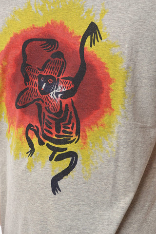 Front Printed Crew-neck KASHIN DYES-B T-Shirt