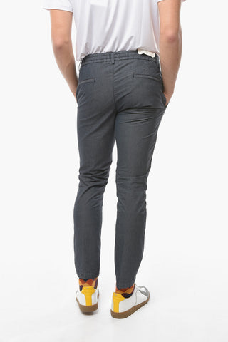 Easy Fit Single Pleat Pants with Laces