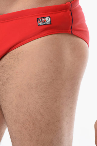 Costume da Bagno Slip in Nylon Elaticizzato