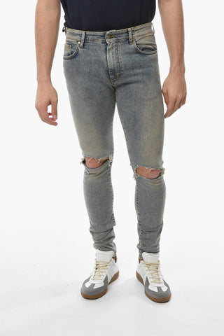 Slim Fit Distressed Jeans 14.5cm