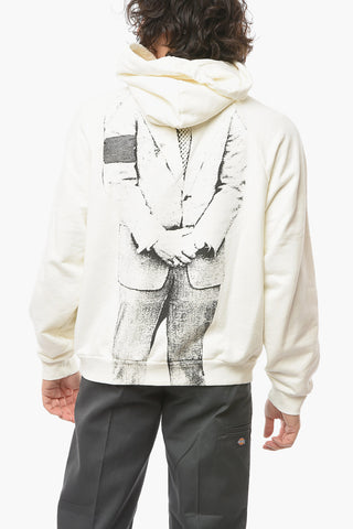 Back Printed Brushed Cotton Hoodie