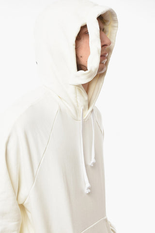Back Printed Brushed Cotton Hoodie