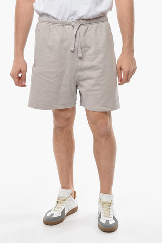 Shorts a 3 Tasche con Elastico in Vita