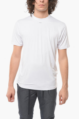 Solid Color Crew-neck RASH GUARD T-Shirt