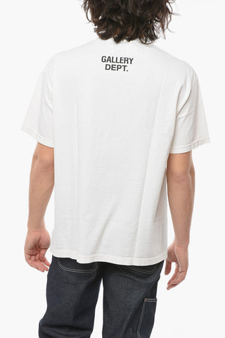 Cotton Crew-neck STOP BEING RACIST T-Shirt