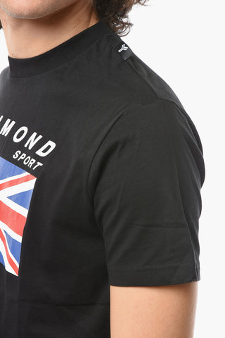 Crew-Neck CIKUGO T-shirt with Print