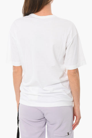 T-shirt SANDRA STANDARD Girocollo Con Lacci