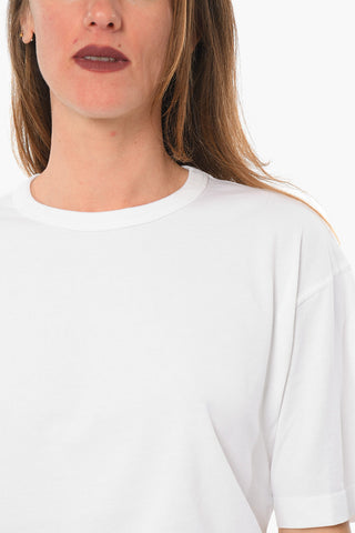 T-shirt SANDRA STANDARD Girocollo Con Lacci
