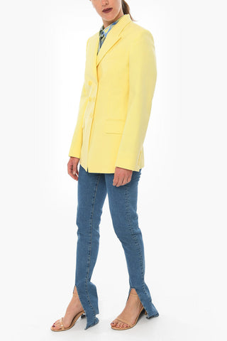 Double-breasted SHERBET Blazer with Peak Lapel
