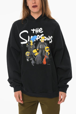 Felpa UNISEX Oversized THE SIMPSON con Cappuccio
