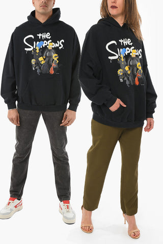 Felpa UNISEX Oversized THE SIMPSON con Cappuccio