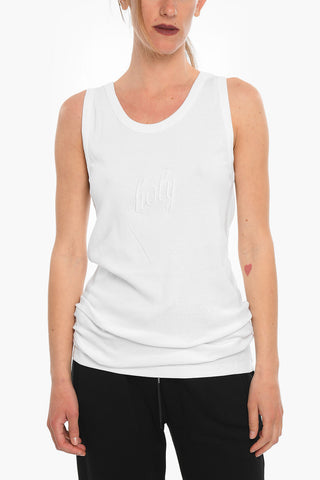 Embroidered HOLY Tank Top