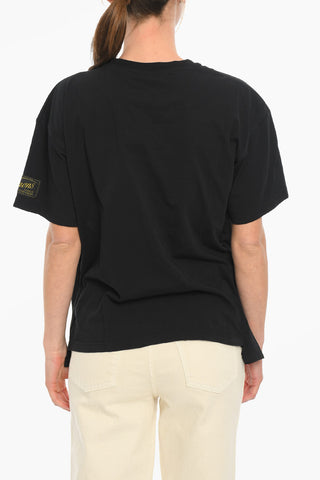 Crewneck Printed ULTRASCEPTRE Asymmetic T-shirt
