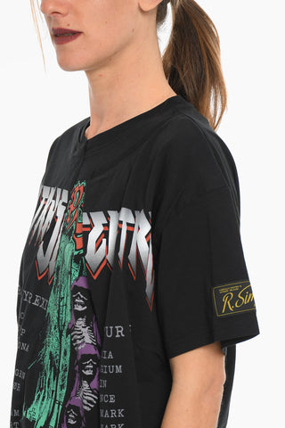 Crewneck Printed ULTRASCEPTRE Asymmetic T-shirt