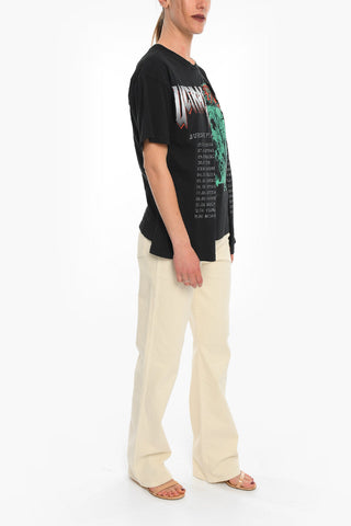Crewneck Printed ULTRASCEPTRE Asymmetic T-shirt
