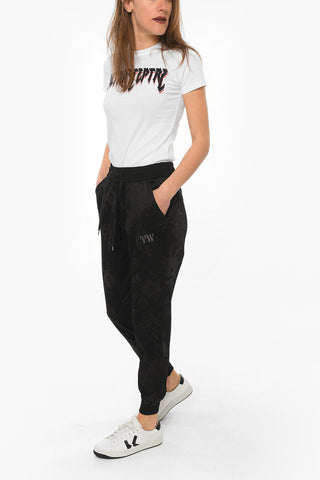 Joggers DRUNKEN Con Coulisse E Logo Ricamato