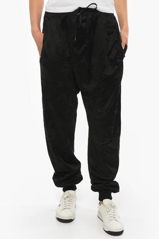 Joggers DRUNKEN Con Coulisse E Logo Ricamato