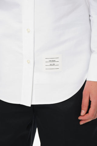 Openwork Detail HOT AIR BALLOON Cotton Shirt