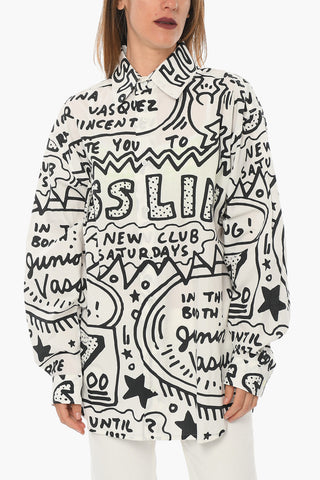 KEITH HARING Camicia in Cotone UNISEX con Stampa