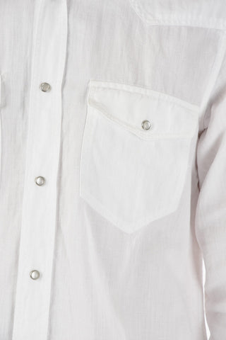 Camicia Houston Cotone Lino Tinto Capo