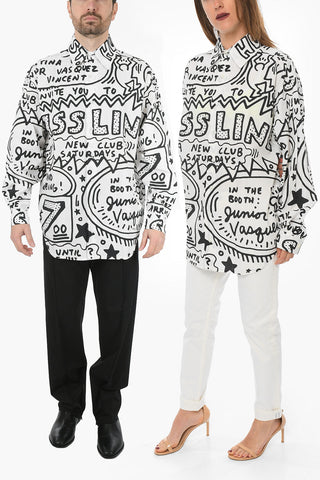 KEITH HARING Camicia in Cotone UNISEX con Stampa