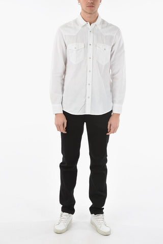 Camicia Houston Cotone Lino Tinto Capo